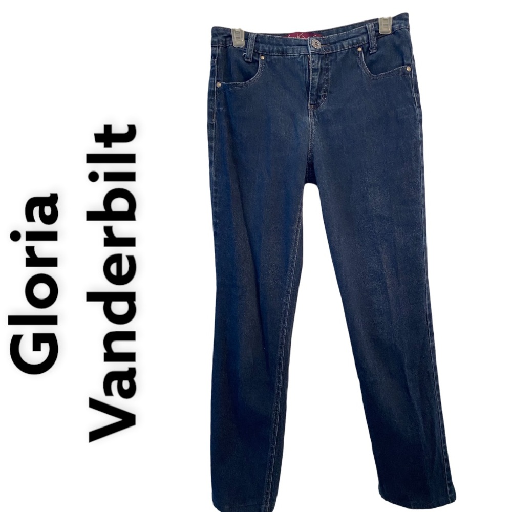 Gloria Vanderbilt midrise Blue Jeans sz 4